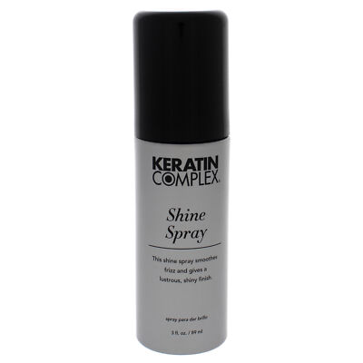 Shine Spray by Keratin Complex for Unisex - 3 oz Hair Spray