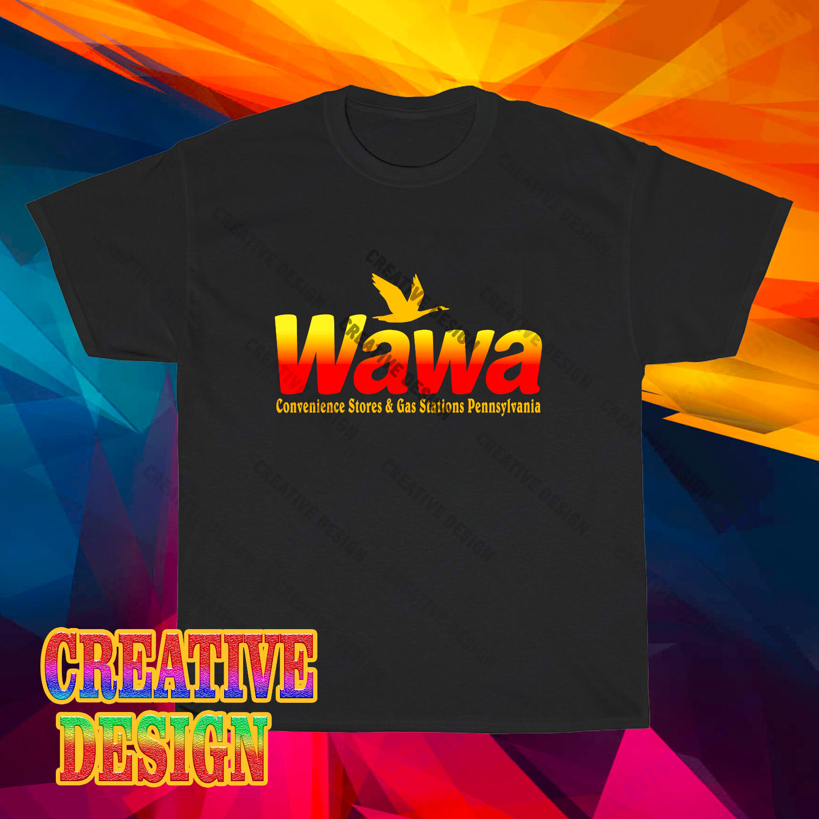 Convenience Stores & Gas Stations Pennsylvania Logo T-Shirt Funny Size S to 5XL