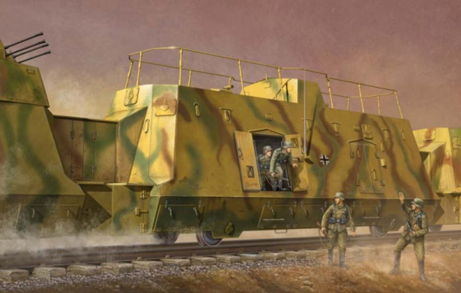 Trumpeter 01510 KOMMANDOWAGERN 1/35 Plastic Model Kit