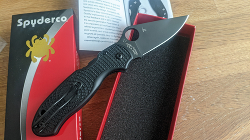 Spyderco Para 3 Lightweight Taschenmesser, schwarz - Bild 2 von 7