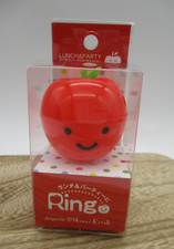 Apple Ringo seasoning case 1pcs furikake chara deco for lunch box bento Shinzi K