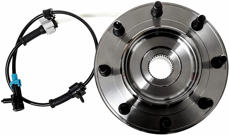 Conjunto de buje de cojinete de rueda delantera Moog 515088 nuevo para 01-06 Chevy Silverado 3500 Foto 4 de 4