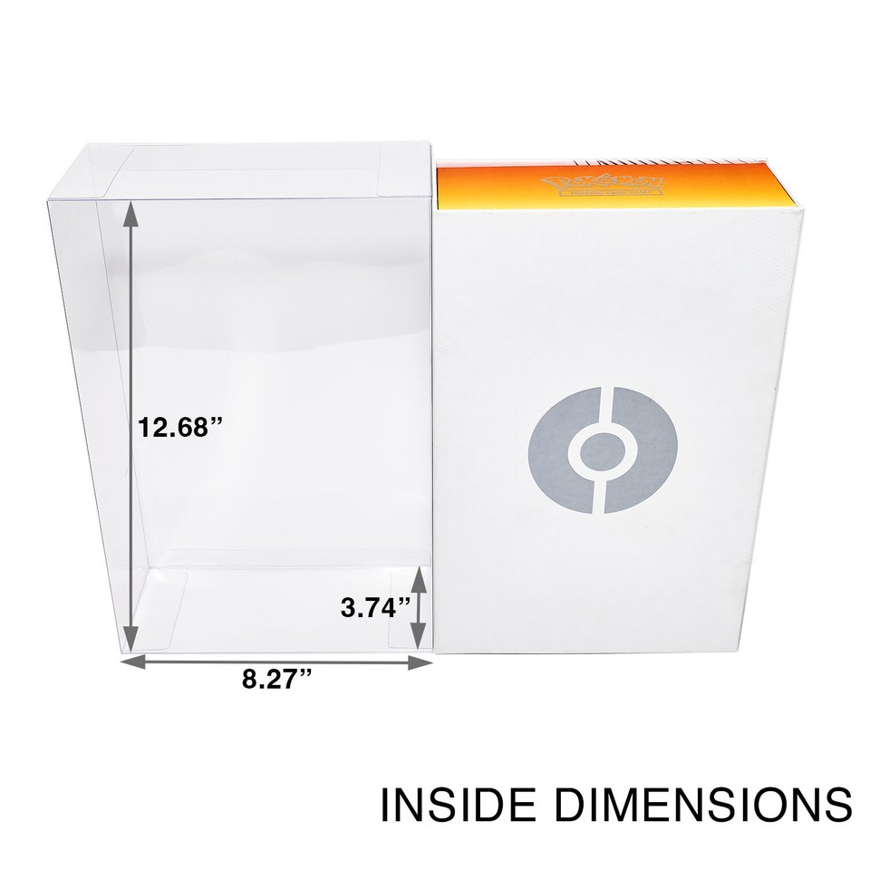 mega evolutions booster box contents PokéProtection Japanese Half Booster Box Protective Display Case