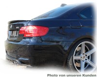 Kofferraumlippe Passend FüR BMW 3Er E92, Lackiert Saphir Schwarz 475 Aus ABS Tun