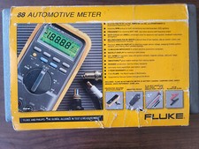Fluke 88 Automotive Meter With Case. Used Few Times Very Clean And Kept Safe.