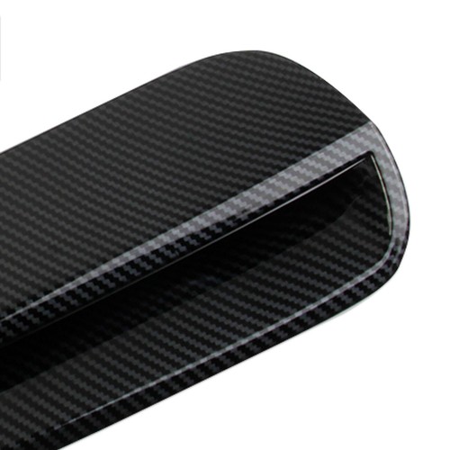 Carbon fiber style engine hood air vent moulding cover trim for Pontiac G8 - Picture 4 of 5