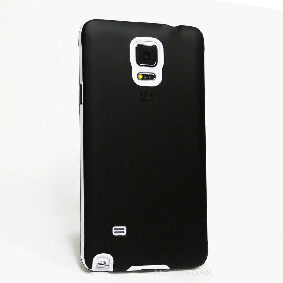 Luxury Soft Rubber Matte Hard Bumper Case Cover For Samsung Galaxy Note 4 5 S8 + - Image 2 of 4