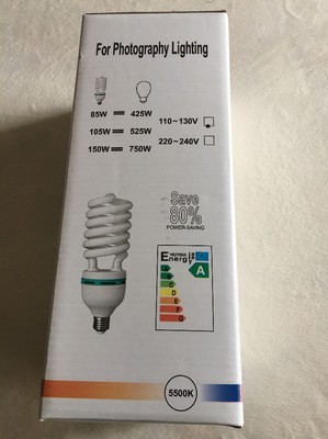 CowboyStudio 105 Watt, 5500 K Fluorescent Daylight Balanced Light Bulb
