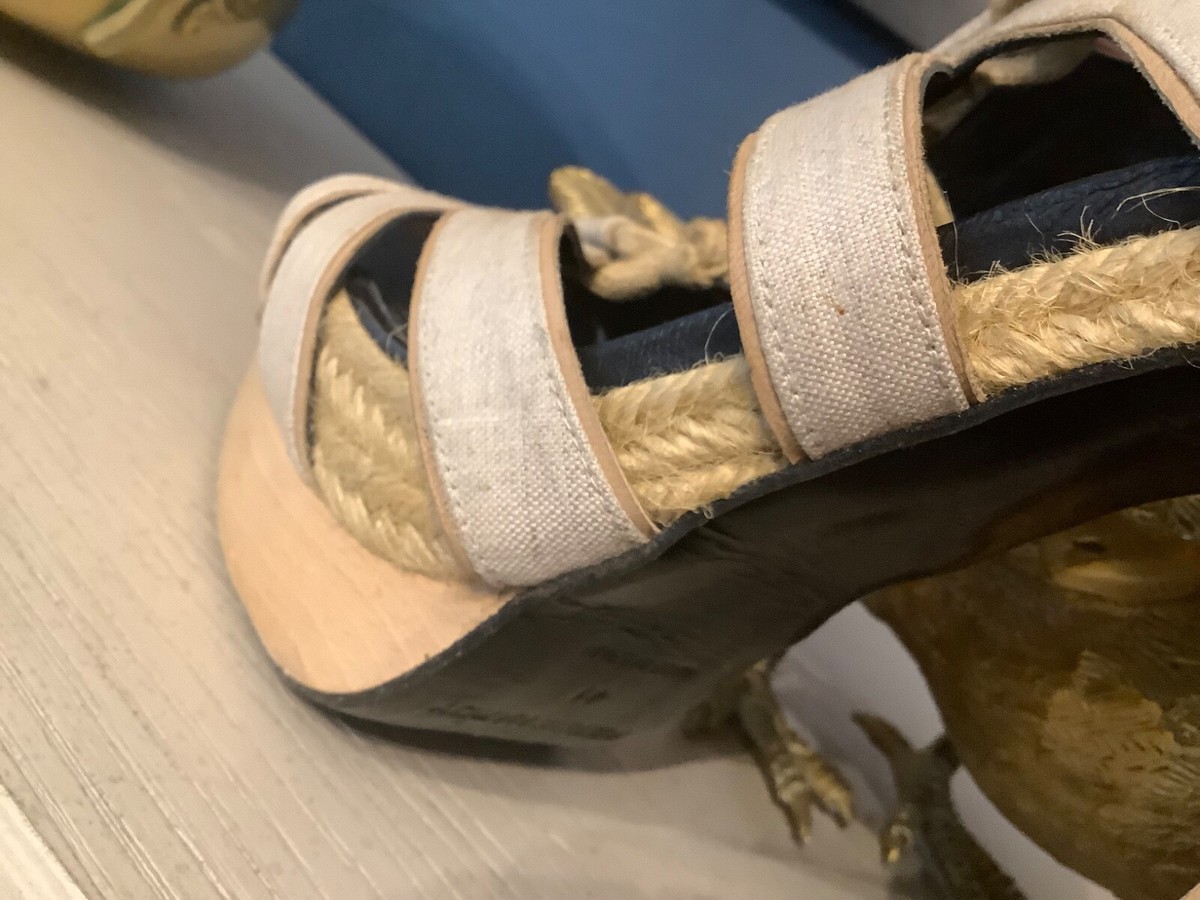 Pierre Hardy Canvas Platform Shoes View 6