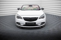 Front Ansatz FüR Opel Cascada Schwarz Hochglanz Spoilerlippe Spoiler Schwert
