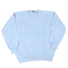 Robe Di Kappa Vintage 80s RARE Cream Sweatshirt Pullover Men’s Small