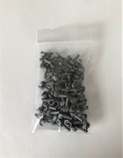 Lego Lote de 100 Manos Mini Figura Color Gris Azulado Oscuro