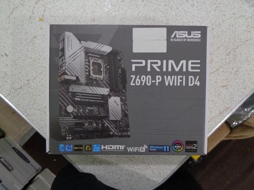 ASUS Prime Z690-P WiFi D4 LGA1700(Intel 12th Gen) ATX Motherboard - OPEN BOX