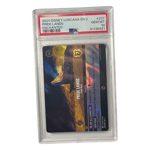 Pride Lands - Pride Rock graded PSA 10 for sale on eBay