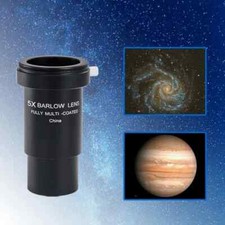 5x Barlow Eyepiece Lens Astronomical Telescope Plosser 1.25 Inch /31.7mm