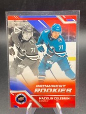 2025 UD National Hockey Card Day Macklin Celebrini Prominent Rookies #NHCD-1