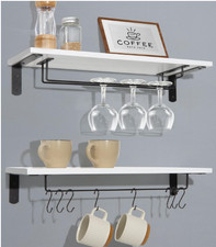 Juego 2 estantes pared 20