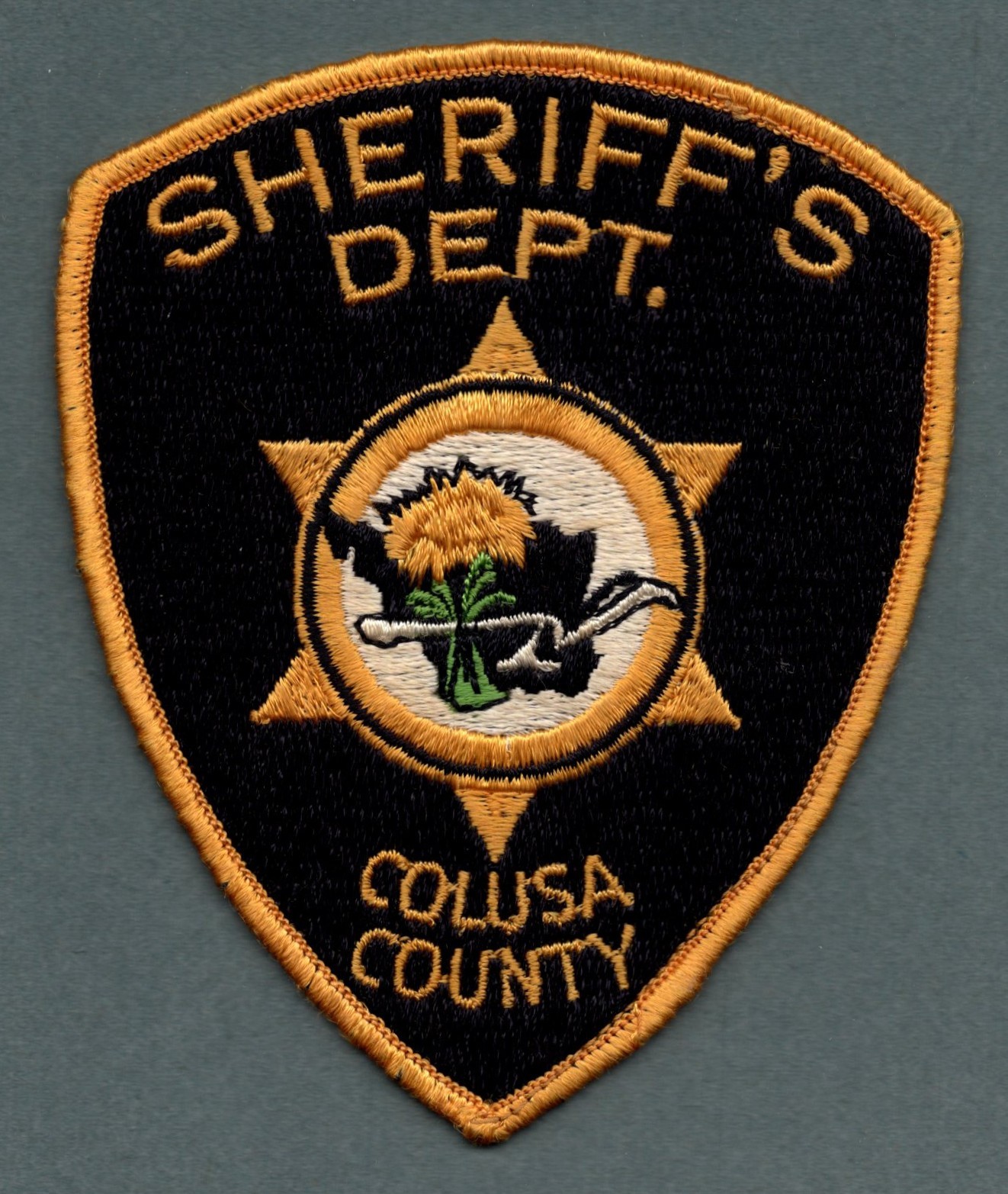 Colusa County California Sheriff Police Patch - Vintage | eBay