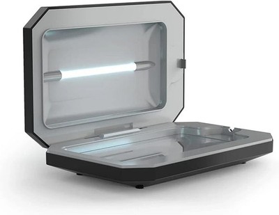 PhoneSoap Basic Cell Phone UV Light Sanitizer Box (Black)