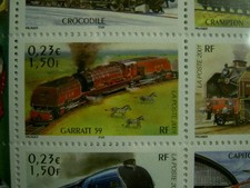 France 3409 ** Train locomotive  en 2001