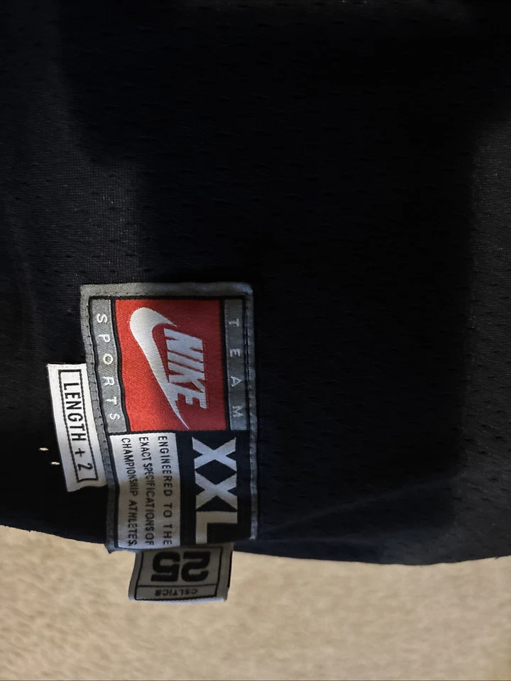 Camiseta deportiva vintage Nike Paul Pierce #34 Boston Celtics negra cosida de la NBA para hombre 2XL +2 Foto 2 de 4