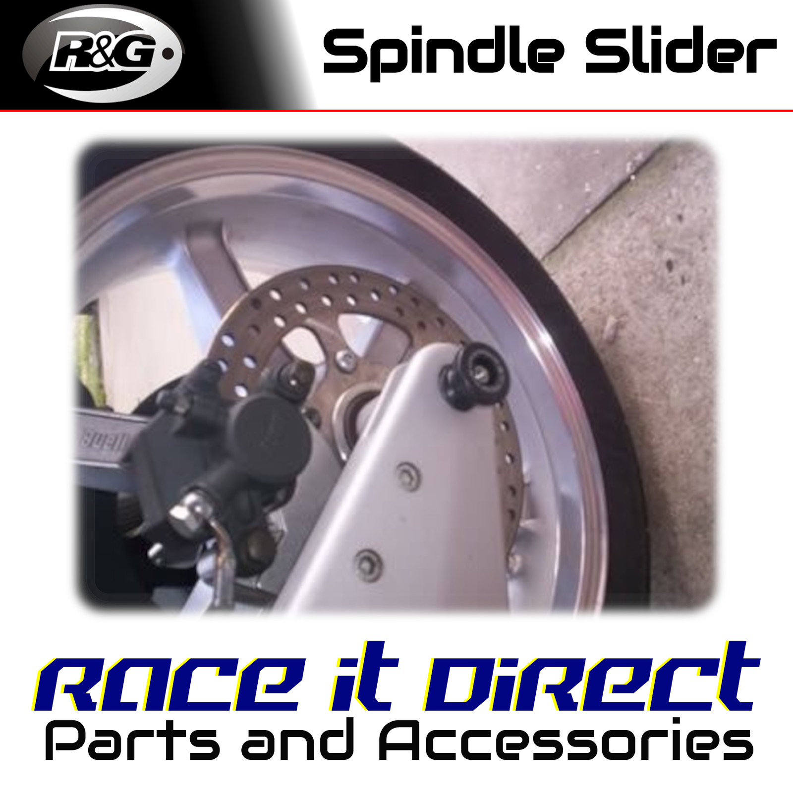 Spindle Sliders for Buell XB12-R 2003-2005 R&G