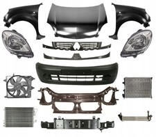 Satz Motorhaube Frontmaske Stoßstange für Renault Kangoo 2003-2008