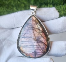 Labardorite Pendant 925 Sterling Silver Handmade Beautiful jewelry Gift PG3101