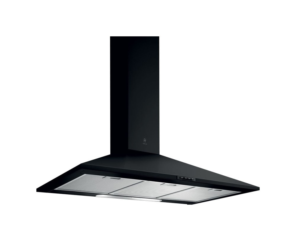 Cappa Elica Missy BL/A/90 Nero Vetro: Design e Funzionalità LED