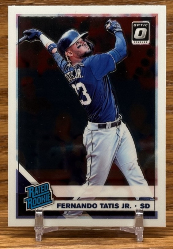 FERNANDO TATIS JR Rated Rookie | 2019 Donruss Optic San Diego PADRES #84