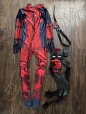 Deadpool Kids Cosplay Costume Superhero Jumpsuit  Accessories