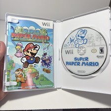 Super Paper Mario Nintendo Wii Complete CIB Tested Clean Nintendo Selects