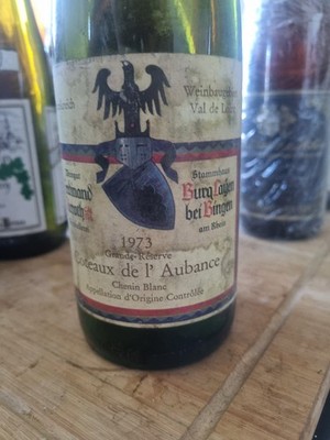 SELTEN !!! Geburtstagswein - Geschenk - 1973 - Coteaux de l´ Aubance