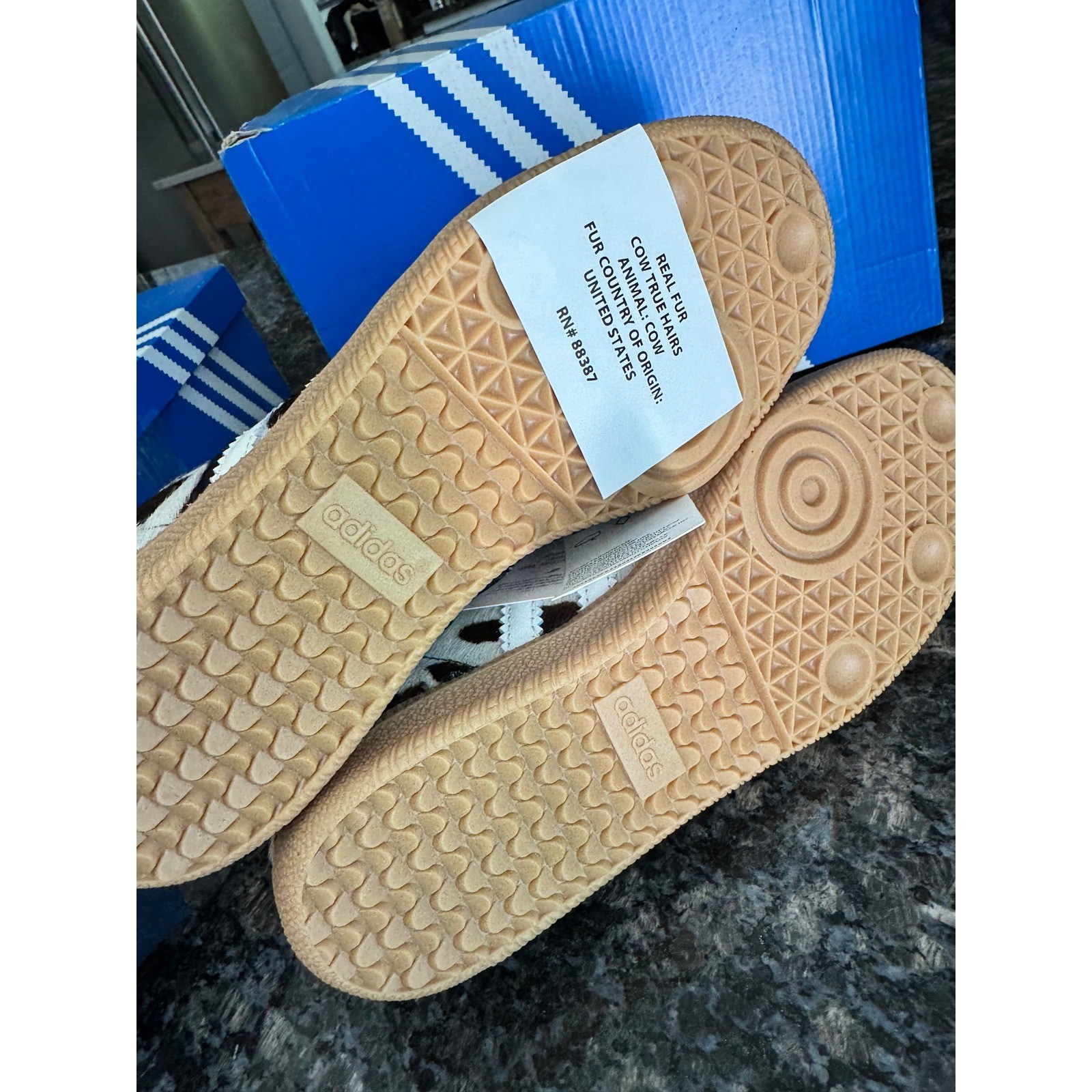 Adidas Samba OG Cow Print Pony Hair Sneakers for Women 7 image 6