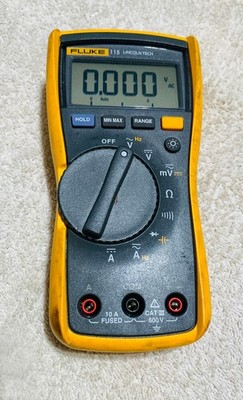 FLUKE Model No. 115 LINCOLN TECH Edition Compact Digital Multimeter Meter