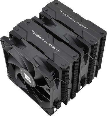 Hochleistungs-CPU-Luftkühler für AM4/AM5/Intel - Peerless Assassin 120 Schwarz
