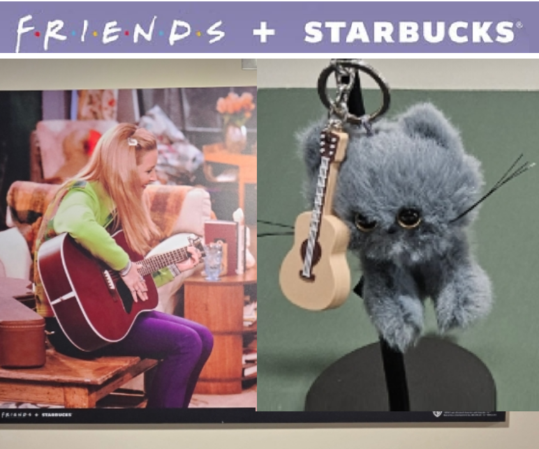 Starbucks Korea 2026 FRIENDS Phoebe's Smelly Cat Keychain | eBay