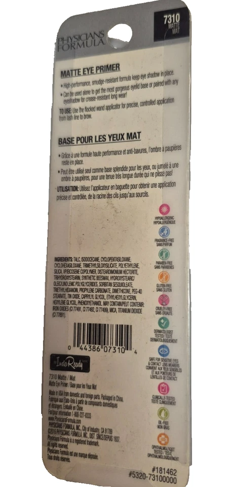 B1G1 AT 20% OFF (Add 2) Physicians Formula Insta Ready Matte Eye Primer 7310 - Image 2 of 2