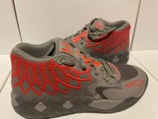 Puma Lamelo Ball Mb.01 Size 11 Red Rock Ridge Blast Used