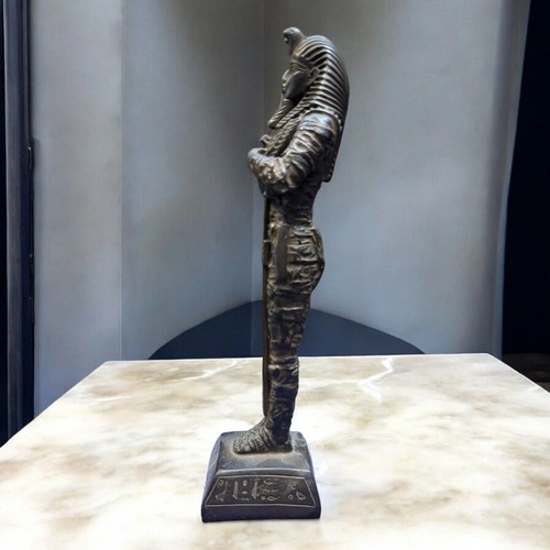 Authentic Ancient Egyptian Artifact Tutankhamun Statue With protection Gods BC - Picture 6 of 7
