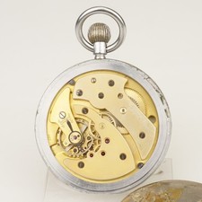 JAEGER LE COULTRE Military Pocket Men's no fusee duplex chronometer no repeater