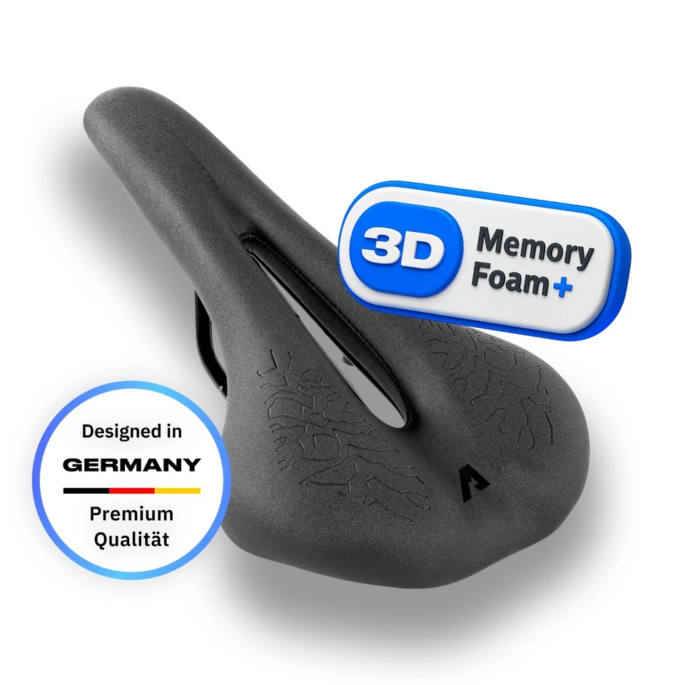 Alpensattel 3.0 Race+  Ergonomischer Fahrradsattel mit 3D Memory Foam+ - Bild 2 von 4