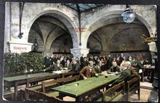 Postcard Salzburg Abbey Cellar St. Peter - co...