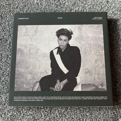 黒 SHINee ジョンヒョン　BASE Amazon.co.jp: 1stミニアルバム - Base(韓国盤) (ランダムカバー