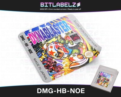 Dynablaster [DMG-HB-NOE] Game Boy Label