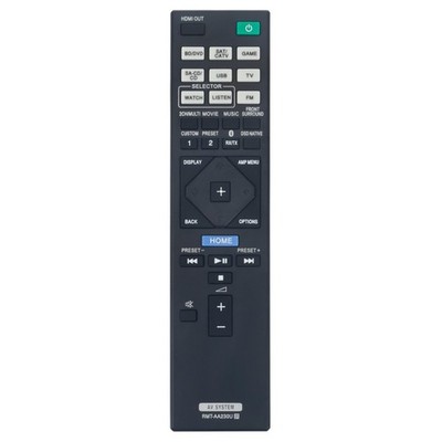 RMT-AA230U Replace Remote Fit for Sony AV Receiver STR-DN1070 STRDN1070