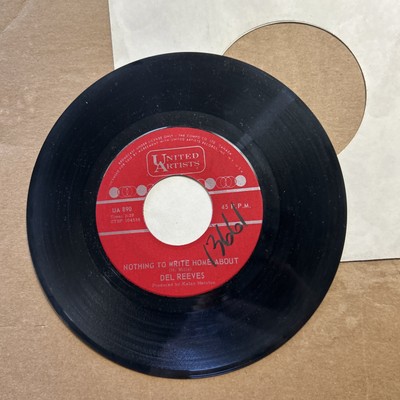 Del Reeves Nothing To Write Home About/The BElLES Of Southern Bell UA 45