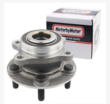MotorbyMotor 512498 Front Rear Wheel Bearing and Hub Assembly Fusion 2013-2020