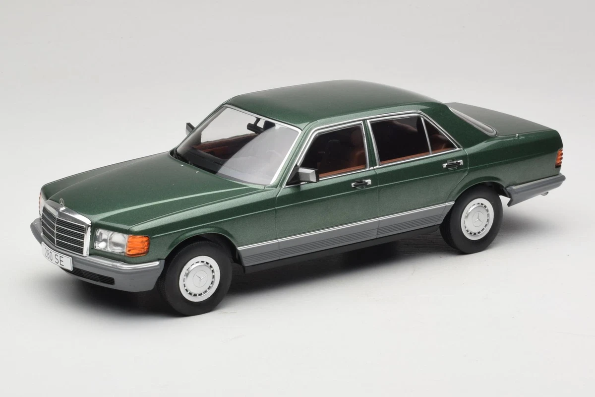 Mercedes S 500 Maisto 1/18 – Vert Foncé, S-Class 1998, Zamac, Occasion Sans Boîte