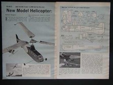 Helicopter Free Flight 48 Rotor Span 1962 How...